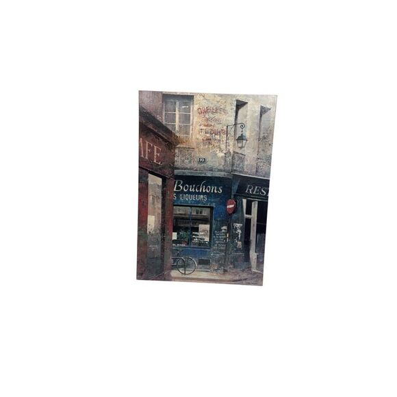 Vintage French Bistro Wall Art and Wine Decor Set one large , 2 medium , 4 small - Picture 8 of 9